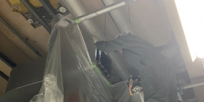 ダクト清掃の様子2