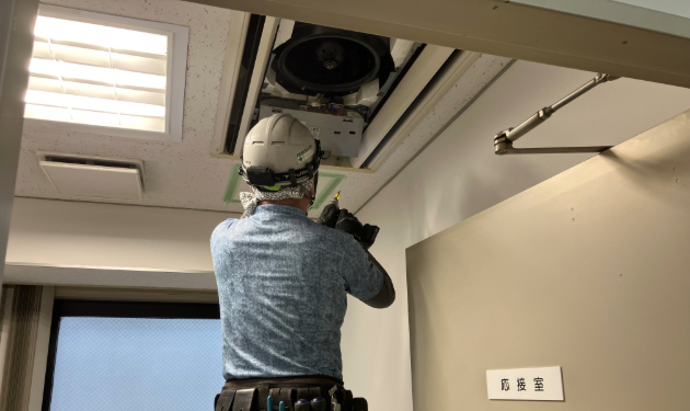 菓子製造工場様に空調機更新工事を実施いたしました。のアイキャッチ