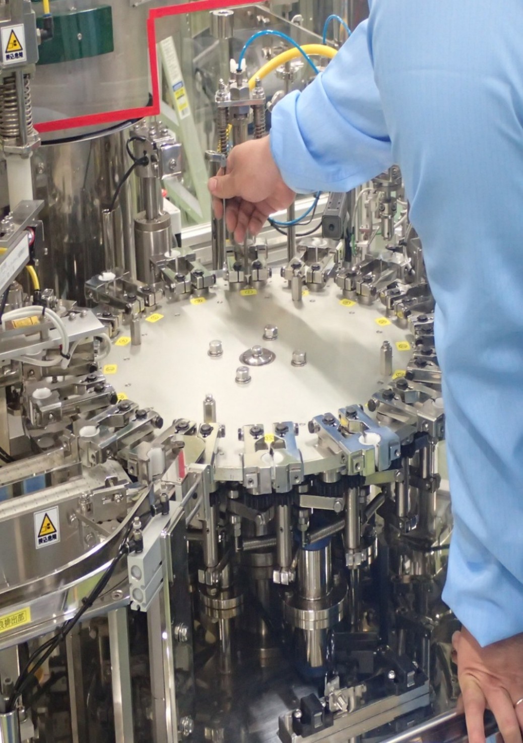 点検の様子